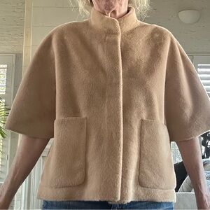 Love Token Tan Cape Jacket
